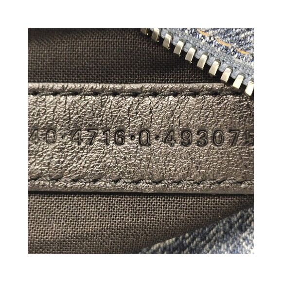 Pre Loved Balenciaga Denim Neo Cagole XS Satchel - Picture 7 of 8